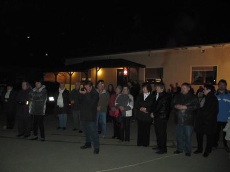 Postavitev prazničnega drevesa, prižig lučk in blagoslov 12